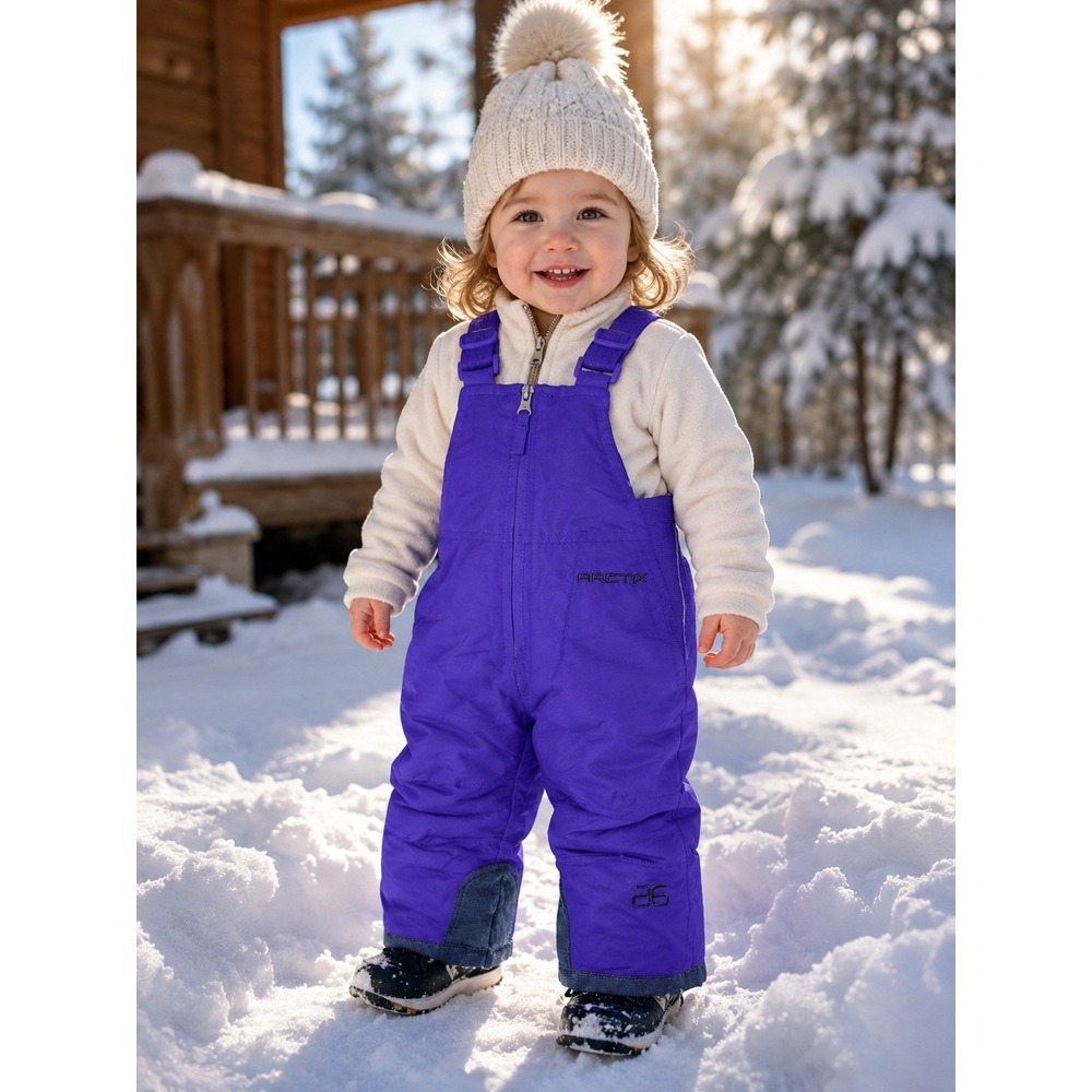 Arctix Bib Overalls Purple Insulated Winter Snow Pants 12M NWT
